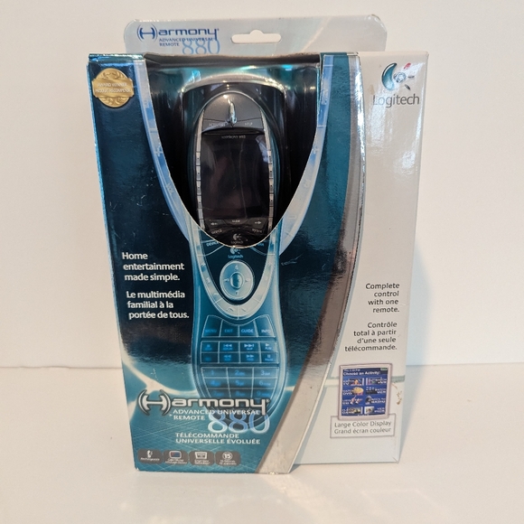 Logitech Harmony 880 Advanced Universal Remote New in Box - Picture 6 of 14